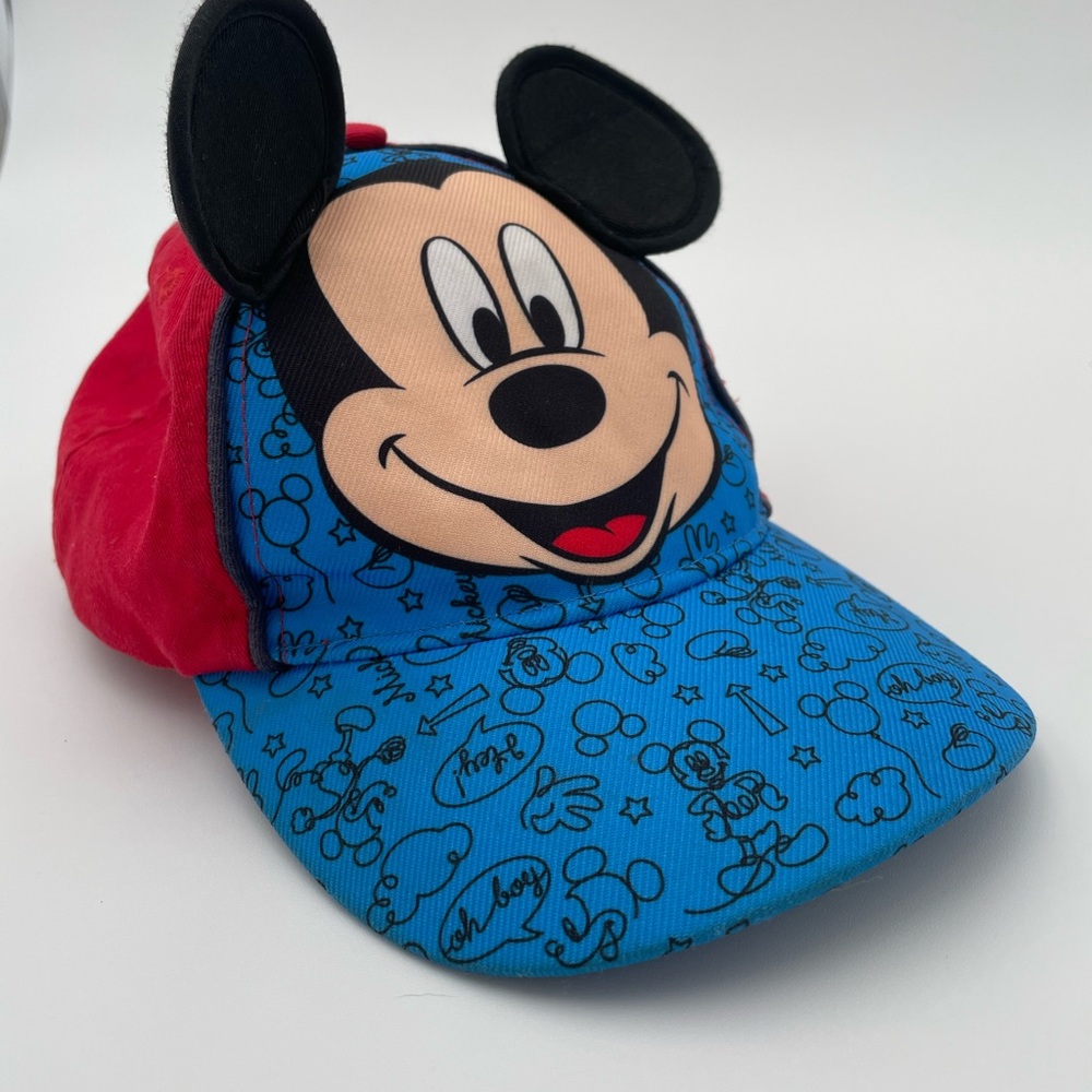 Disney Mickey Mouse Red and Blue Kids Hat